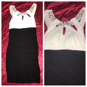 Embellished going out dress
